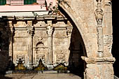 The seventeenth-century Venetian Rimondi Fountain, Rethimnon.